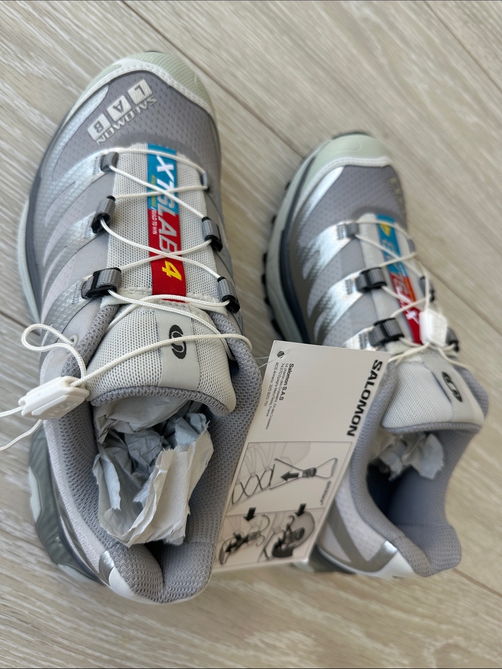 Salomon XT Slab 4 Metallic Grey brand new